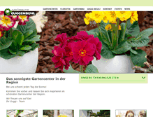 Tablet Screenshot of gartencenter-guggi.ch